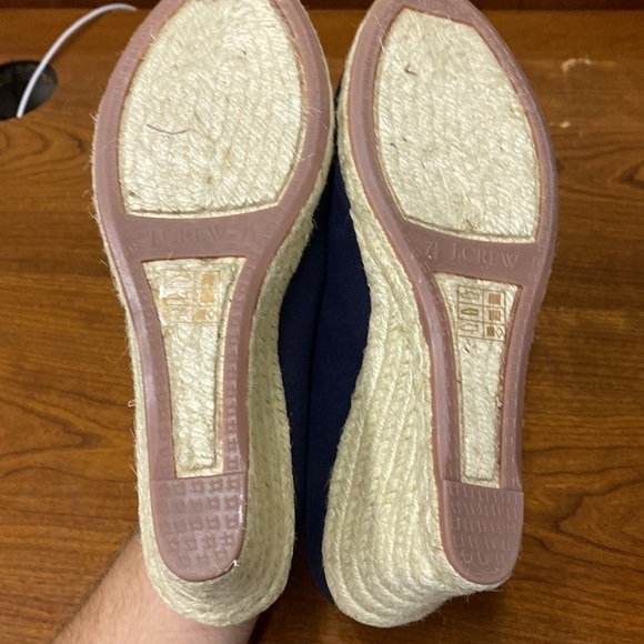 J Crew Canvas espadrille wedges AL003 - Picture 6 of 7